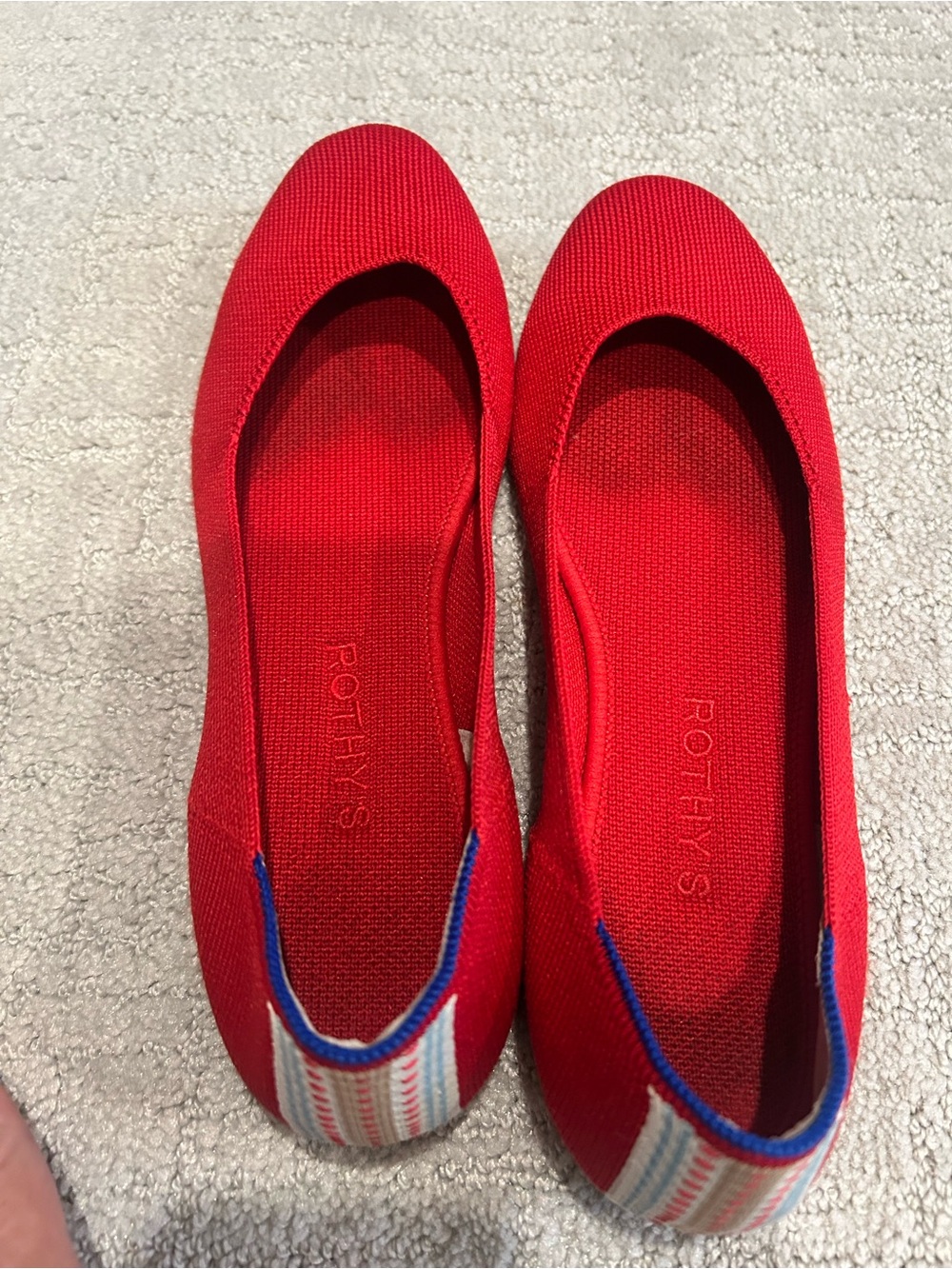Rothy’s Cardinal flats